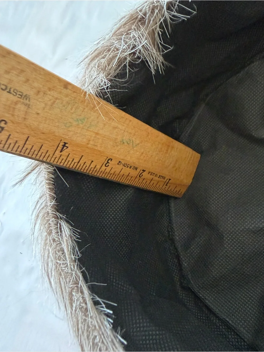 Rinco Faux Fur Coonskin Cap Hat Raccoon Tail Brown Grey ⁠Davy Crockett⁠ ⁠kids OS